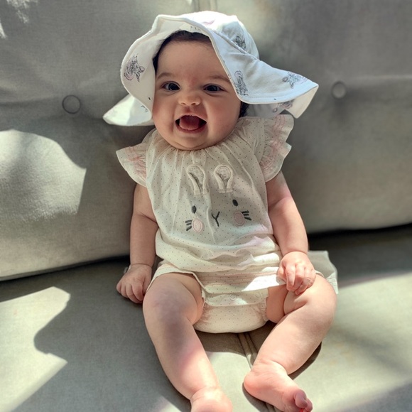 EUC Adorable Easter Dress with matching hat!! 🐰 - Picture 4 of 4